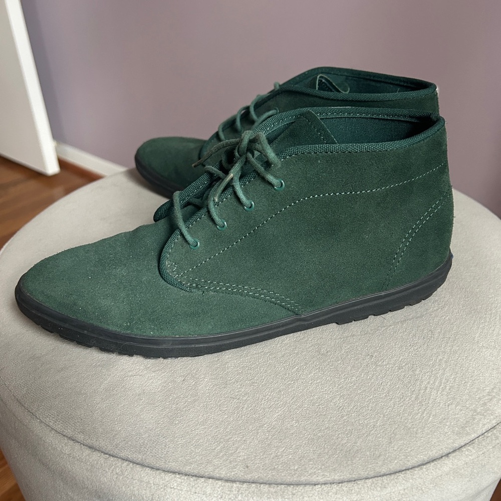 Keds Green Suede Ankle Boots